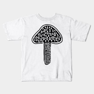 Drippy Mushroom Kids T-Shirt